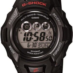 Casio G-Shock Tough Solar Men's Atomic World Time 46mm Digital Watch GWM530A